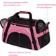 thumbnail image 4 of Transportín para mascotas MuchL con lados blandos para gatos pequeños y medianos y perros, color rosa, 4 of 6