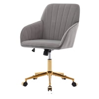 M&Ms - Ty Adjustable Office Chair, Home Bedroom, Ergonomic Swivel Chair, Backrest Seat, Comfortable For Long Sitting