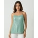 thumbnail image 1 of Blusa Mujer de Tirantes con Lentejuelas Brillantes, 1 of 4