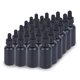 thumbnail image 1 of Frasco cuentagotas YONKAN Boston de vidrio negro de 60 ml, paquete de 24, 1 of 8