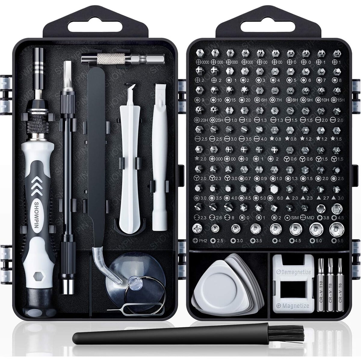 Kit Destornillador Precisión Showpin 122 En 1 Reparación Pc Laptop