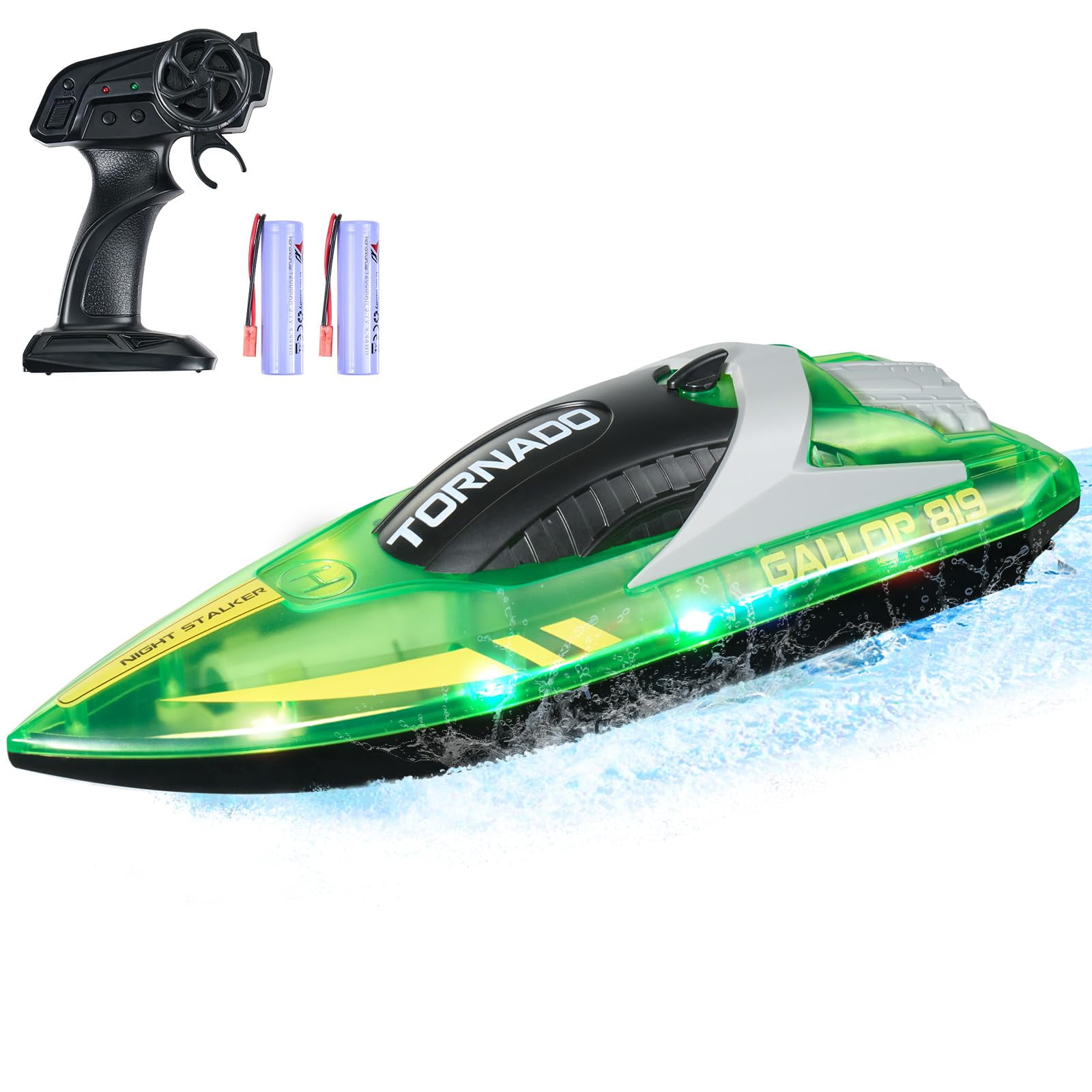 Barco Teledirigido RC Para Piscinas Y Lagos – Control Por Aplicación Y Mando A Distancia, Ideal Para Niños Y Adultos, Funciona En Agua