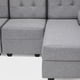 thumbnail image 5 of Seccional Boxter Xl Der Tela Gris Medio, 5 of 7
