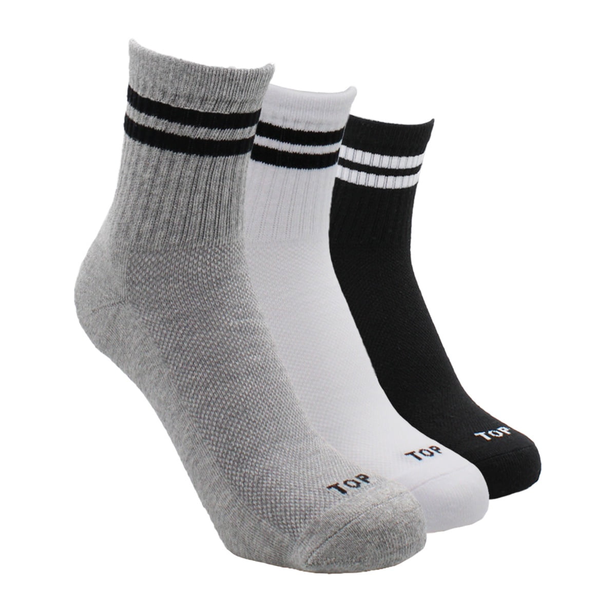 Top - Calcetines Deportivos Media Caña Pack 3 C2