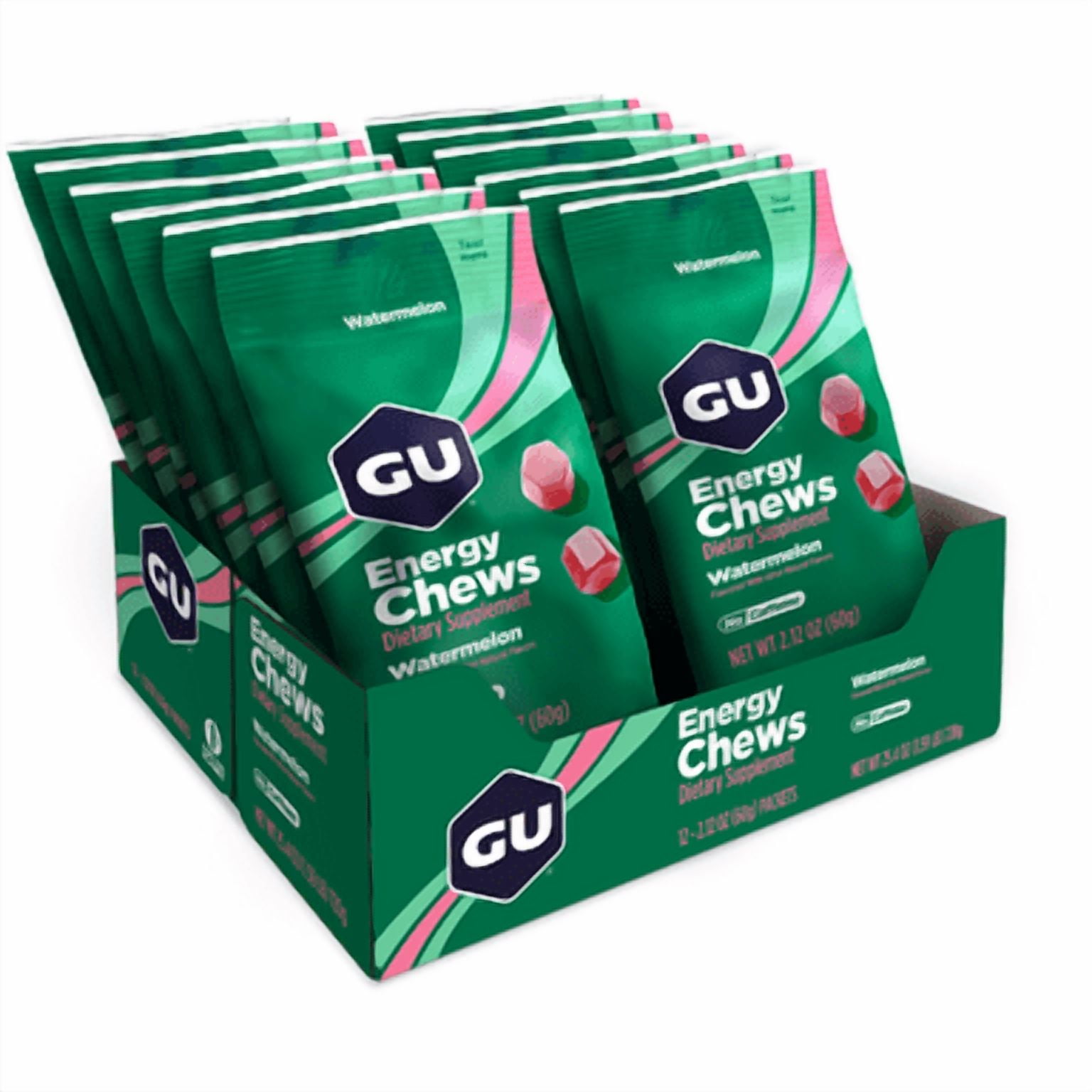 Gu Energy - Gu Box Energy Chews, Watermelon