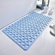 thumbnail image 2 of 1pc Non-Slip Bathroom Mat with Suction Cup and Massage Ring - Quick Drain and Perfect for Shower, Toilet, Bathtub, and More - Essential Bathroom Accessory, 2 of 5