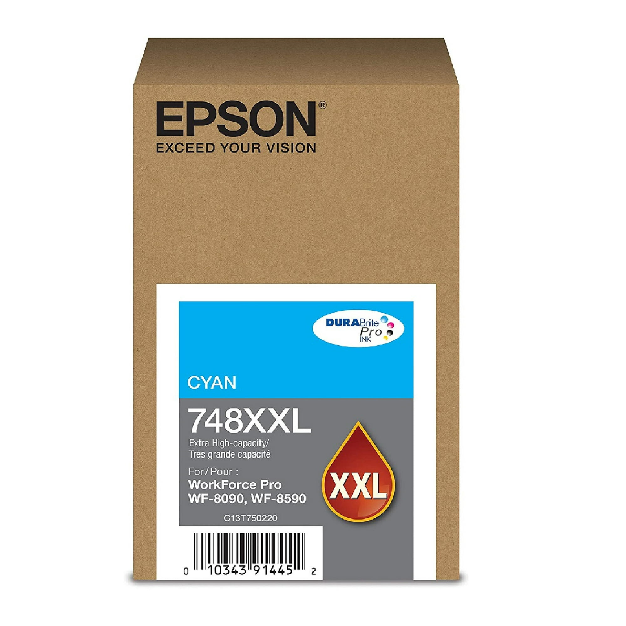 Epson - Tinta Cyan Original 748xxl