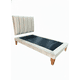 thumbnail image 2 of Cama De Plaza Lineal Gris Felpa, 2 of 3