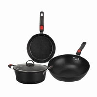 Aventura Store - Juego De Ollas Set Utensilios De Cocina Antiadherentes