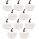 thumbnail image 1 of 10pcs Artificial Pumpkins,2.17in Fake Mini Pumpkins,Fall Harvest Faux White Pumpkins For DIY Craft & Halloween Thanksgiving Wedding Centerpieces, 1 of 4