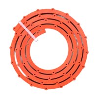 Ioensy - Plantilla Curva Portátil Y Resistente Con Mecanismo De Engranajes Para Perfilar Carpintería, 1,5 M