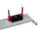 thumbnail image 5 of Clip de trinquete On-Q AC1051-RC-20 rojo transparente para Wi-Fi, 5 of 8