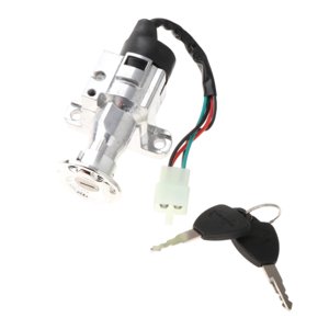 Ioensy - Kit De Bloqueo De Motocicleta Juego De Bloqueo De Encendido/Apagado De Alto Rendimiento Para Ciclomotores De 10 A 19 Mm