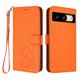 thumbnail image 1 of Funda Volteable tipo Billetera con Correa para Google Pixel 8, Naranja, 1 of 6