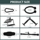 thumbnail image 3 of Set de 11 accesorios de cable WNOEY para gimnasio, 3 of 7