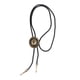 thumbnail image 3 of Western Cowboy Hat Bolo Tie Vintage American Ajustable PU Cuero Para Hombres Bronce, 3 of 5