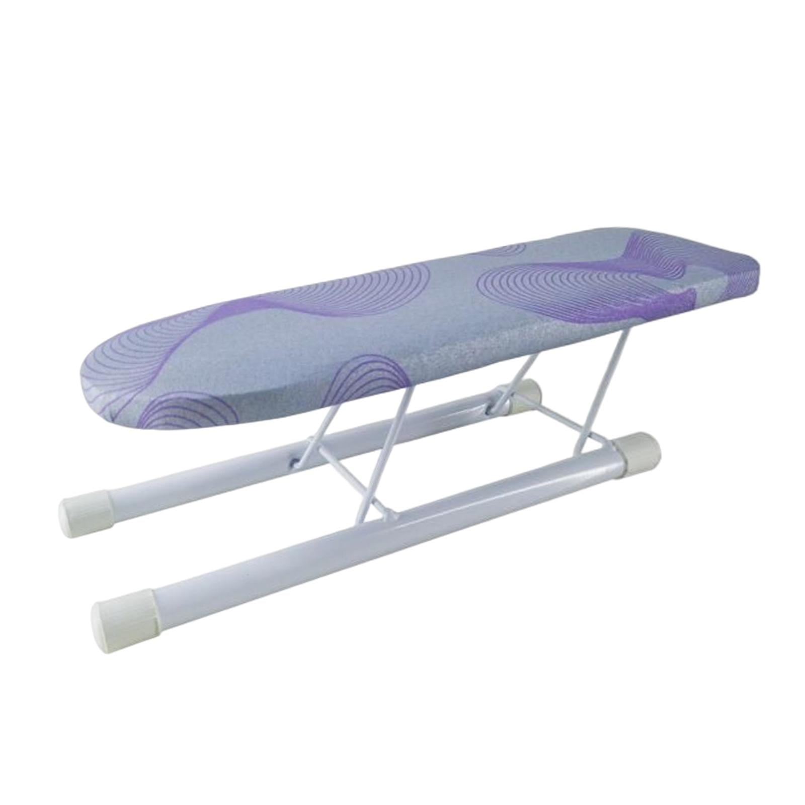 Magideal - Tabla De Planchar Multifuncional Con Patas Plegables Organizador De Piezas De Planchado Mini Portátil Resistente A Altas Temperaturas Para Uso Domésti Violeta