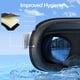 thumbnail image 3 of Funda de Almohadilla Facial para Reemplazo de Interfaz Facial Quest 2 PU Cuero Espuma para Accesorios de Cubierta VR, 3 of 7