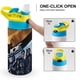 thumbnail image 4 of G.I. Joe Botella de Agua con Tapa Pop Top de Un Toque, Acero Inoxidable, a Prueba de Fugas, para Deportes, Botella Infantil azul 12 oz, 4 of 6