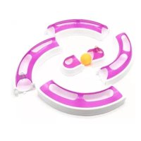 Total Click - Juguete Interactivo Laberinto Giratorio Para Gatos Mascotas