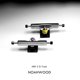 thumbnail image 5 of Fingerboard Truck NOAHWOOD DIY Pro 35 mm Negro y Plateado, 5 of 9