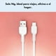 thumbnail image 5 of Cable Hoco Tipo C X1 1m Carga Rápida Blanco, 5 of 8