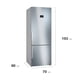thumbnail image 3 of Refrigerador Bosch Bottom Freezer No Frost / Kgn56Xidr 508 Litros, 3 of 8