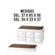 thumbnail image 3 of Caja de Almacenamiento Plegable con Tapa Multifuncional 55L, 3 of 6