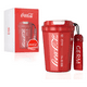thumbnail image 1 of Cocacola Germ Termo Taza de Café Frío O Caliente Vaso, 390 ML Rojo, 1 of 7