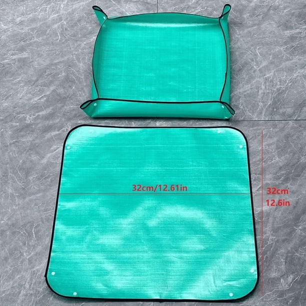 Revolutionize Your Gardening Experience with 1pc Transplanting Pad Square Mat for Indoor Planting - Perfect for Succulent Gardening and Potting Change Soil Pads