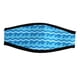 thumbnail image 2 of Cubierta De Correa De Neopreno Acolchada Buceo Snorkel Máscara Proteger Comfort Hair Blue Wave, 2 of 5