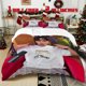 thumbnail image 1 of 3pcs Malachi Barton Inspired Printed Bedding Set Soft Duvet Cover with 2 Pillowcases All Season Comfort, 1 of 5