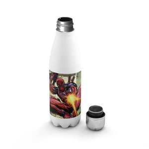 Creango - Botella Agua Termica Deadpool De Acero Inoxidable