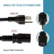 thumbnail image 4 of Cable de alimentación CablesAndKits 4,5 m 14 AWG 5-15P a C13, 4 of 9