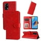 thumbnail image 1 of Funda tipo cartera FOXDOCK para OPPO A74 4G , diseño girasol en relieve, cuero PU, cierre magnético, soporte y tarjetero, 1 of 5