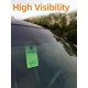 thumbnail image 4 of Etiqueta colgante para permiso de estacionamiento Prismite verde numerada 001‑500, 4 of 7