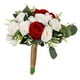 thumbnail image 2 of Ramo De Boda Ramo De Dama De Honor Francés Para Novia Dama De Honor Despedida De Soltera Rojo Blanco, 2 of 3