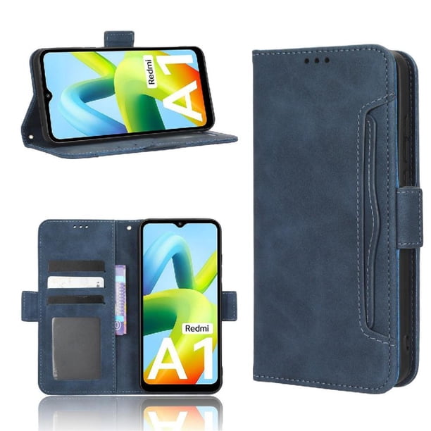 Funda Cartera Magnética para Xiaomi Redmi A1- Tarjetero Desmontable, Cuero PU, Soporte