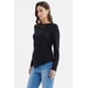 thumbnail image 2 of Polera Mujer Ajustado Negro - Vlll, 2 of 4