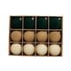 thumbnail image 2 of 12 Piezas De Adornos De Bolas De Navidad, Regalos, Decoración Navideña Para Bodas, Restaurantes, Hoteles, Estilo A, 2 of 3