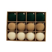 Magideal - 12 Adornos Esféricos Navideños, Accesorios Para Colgar En El Para Celebraciones, Decoración Festiva , Style A Estilo A