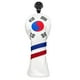 thumbnail image 4 of Fundas Para Cabeza De Palos De Golf, Cubiertas Para Cabeza Con Bandera De Corea, Duraderas Para Woods UT, 4 of 5
