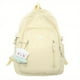thumbnail image 5 of 1pc Simple Solid Color Backpack, Preppy Versatile Casual Schoolbag, High School Middle School Students Backpack, College Students Travel Backpack, Students Commuter Bag For Daily Use, 5 of 5