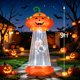 thumbnail image 4 of Inflable DomKom 2,4 m Calabaza OVNI LED para Exterior, 4 of 8