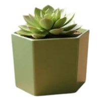 Genérico - Set 8 Macetero Decorativo Moderno Diseño Geométrico Jhn