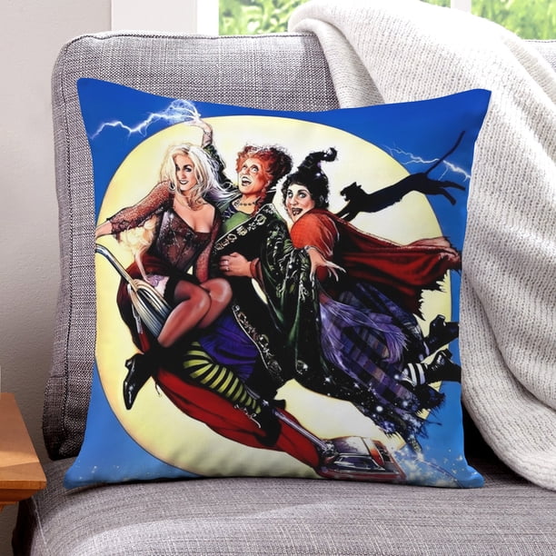 Abracadabra Fundas de almohada de terciopelo con tema, regalos de funda de almohada, decoración para el hogar, cojín de lanzar, regalo de cumpleaños para fans y parejas.61*61cm.