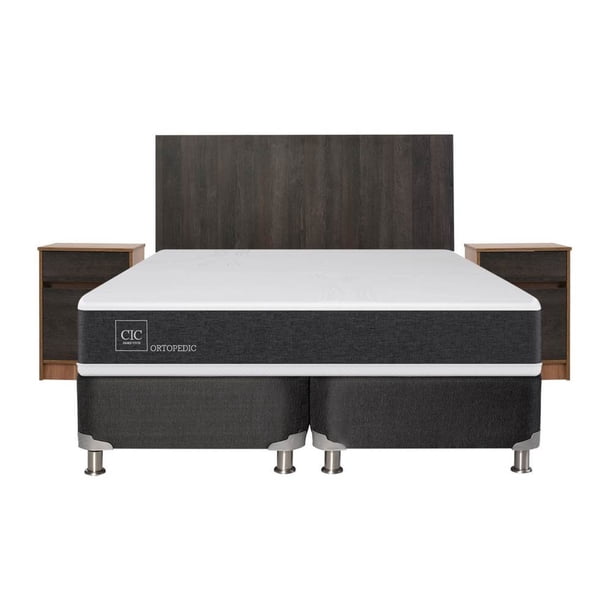 Box Spring New Ortopedic 2 Plaza Base Dividida