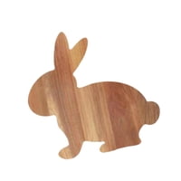 Bothyi - Tabla De Cortar Con Forma De Conejito Bandeja Para Servir Tabla De Pan De Madera Para Frutas Carnes Preparación De Alimentos
