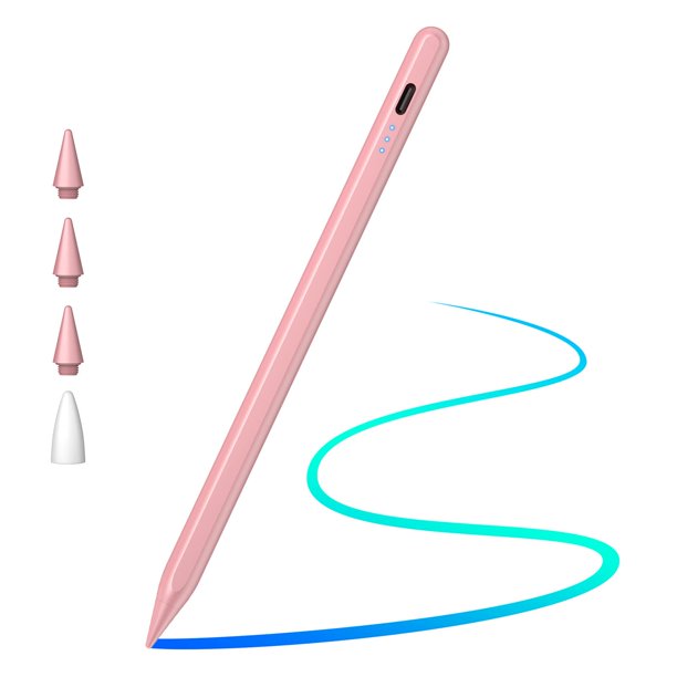 Lápiz capacitivo Cisteen para iPad 2024-2018 con sensor de inclinación y rechazo de palma