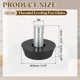 thumbnail image 2 of Niveladores de muebles ajustables con rosca Uxcell, niveladores de patas de muebles tornillo M6 x 12mm, 2 of 7
